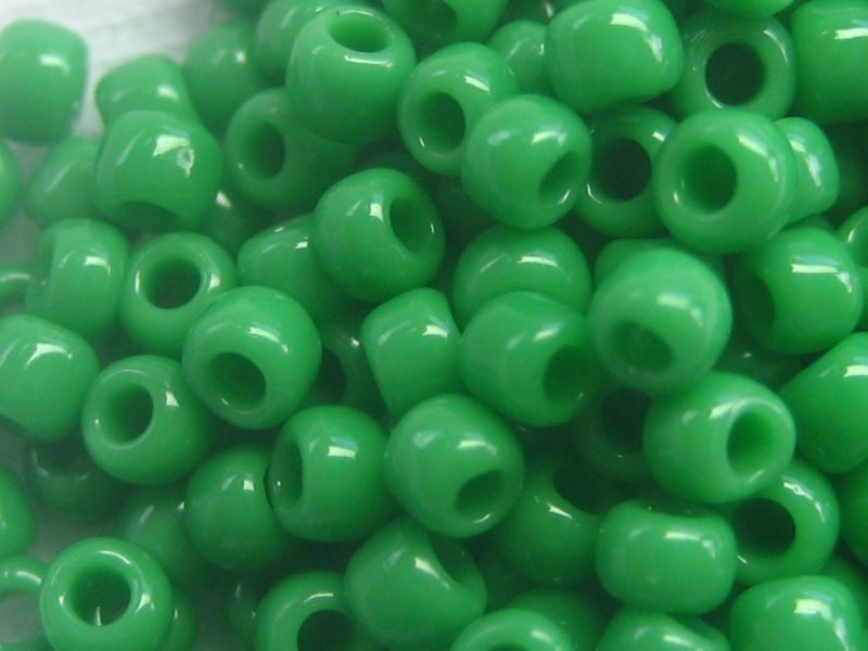 11/0 Rocailles TOHO Opaque Shamrock dunkelgrün 10g