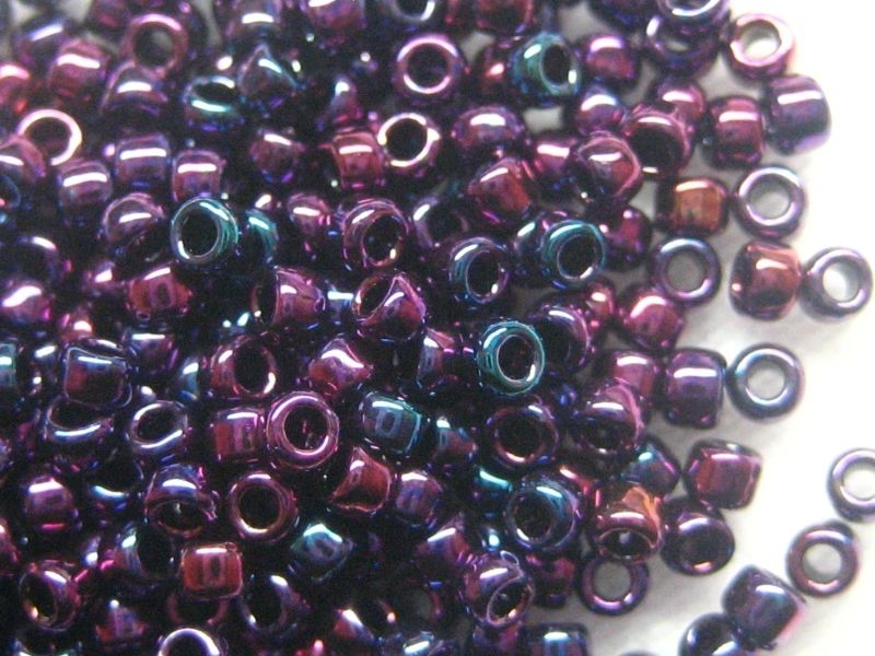 11/0 Rocailles TOHO Higher Metall Iris Violet 10g