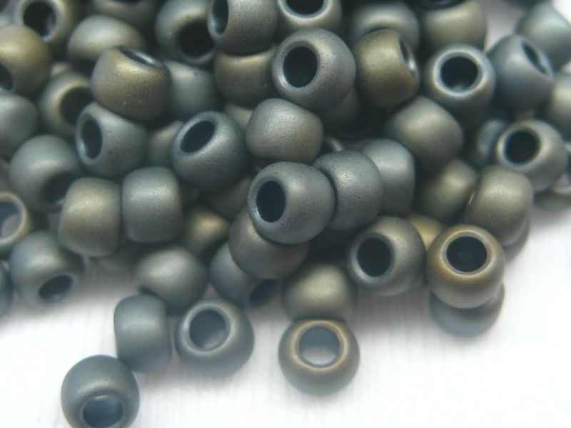 11/0 Rocailles TOHO Matte Color Iris Grey 10g