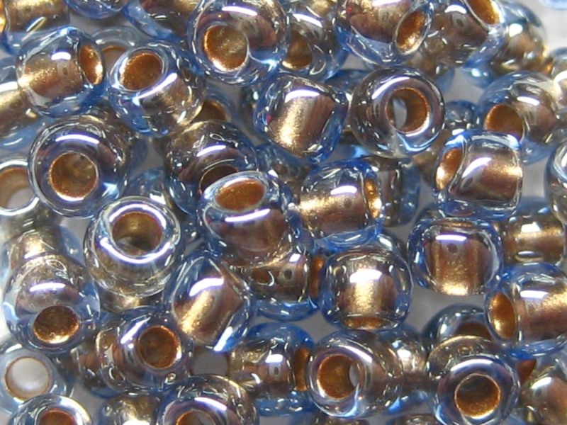 11/0 Rocailles TOHO Gold Light Montana Blue 10g
