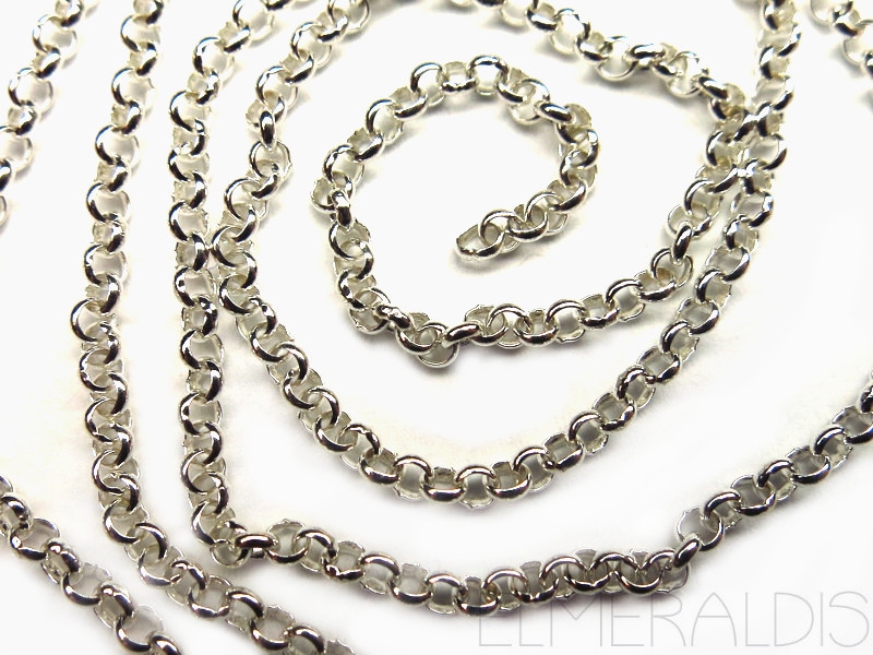 2,2 mm Ankerkette 925 Silber 10cm