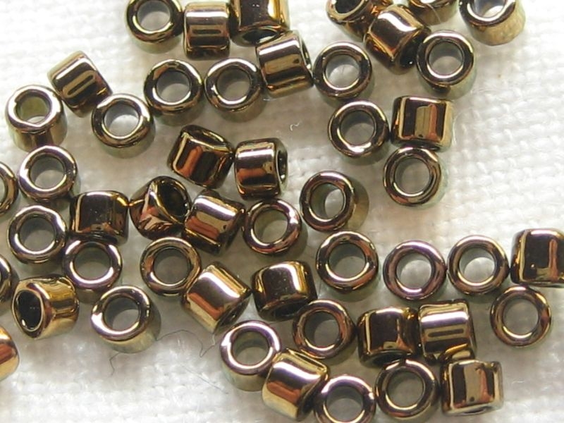 11/0 Delica TOHO Treasures Metallic Antique Bronze braun 5g