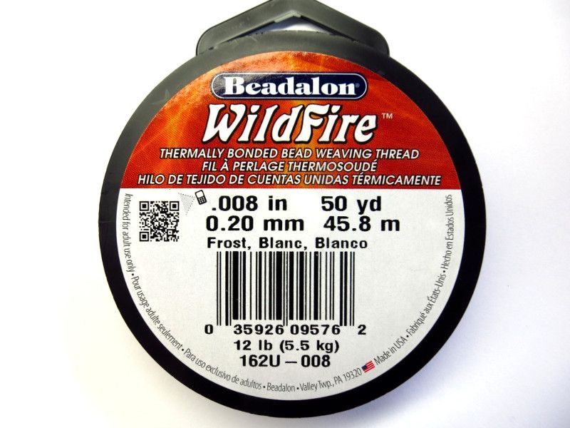 12 LB Wildfire 008 - 45 m Crystal Frost 0,20 mm
