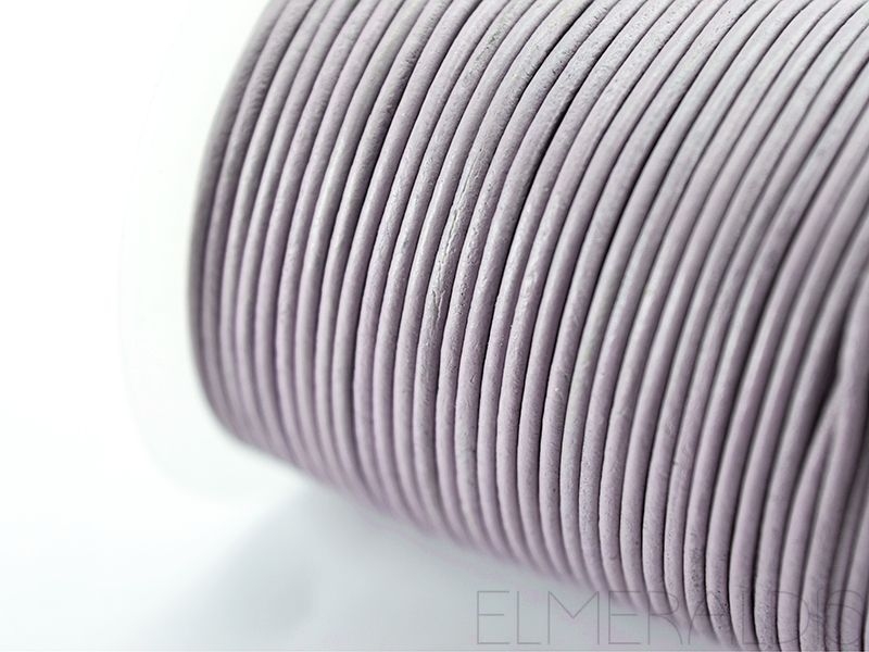 1,5 mm Lederband Lavender lila 1 m