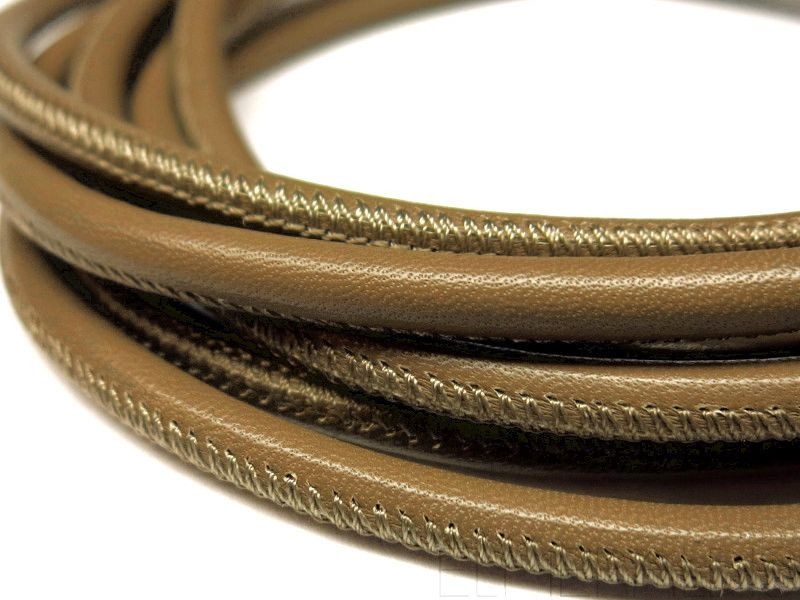 4mm Nappa Lederband Light Taupe 20cm