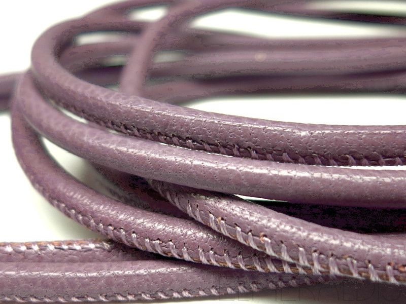 4mm Nappa Lederband Dusty Purple 20cm