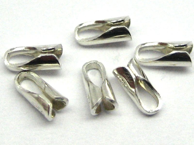 3 mm Endkappen 925 Silber 2x