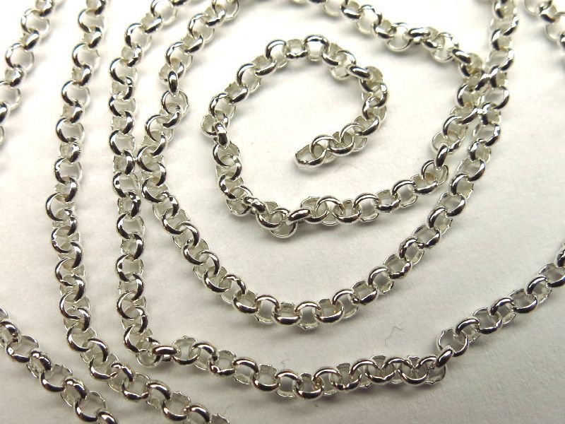 10 cm Ankerkette 925 Silber 1,8 mm
